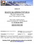 Innbydelse til HAUGALANDS-CUP 2014
