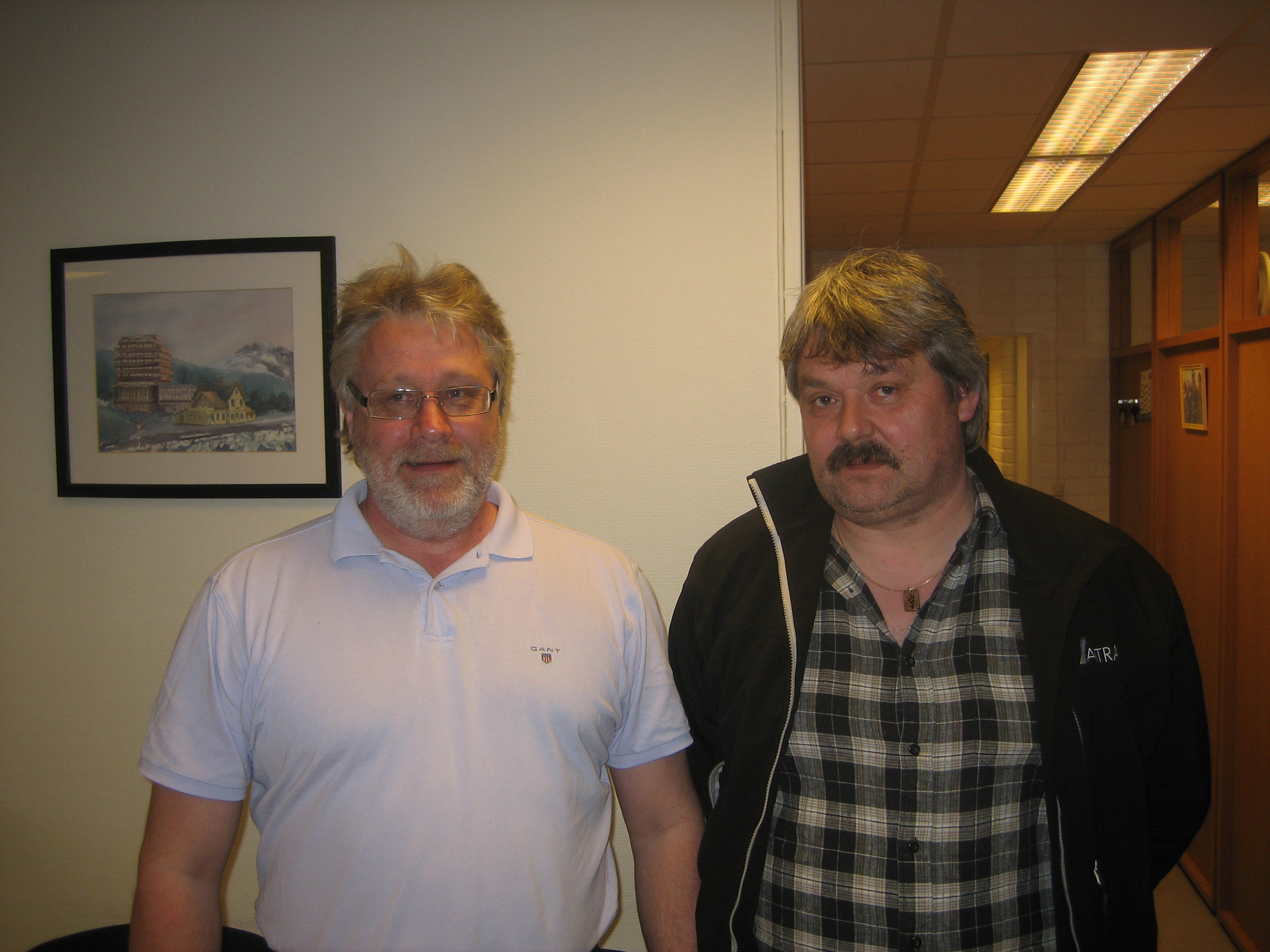 Hans Olaf Sandvold og Trond Magne Aasheim